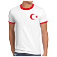 thumbnail image 1 of GDREDA T-Shirt pour Homme Imprimé Thème Dinde T-Shirt Décontracté Col Rond T-Shirt Manches Courtes T-Shirt à Rayures Chemise à Manches Longues pour Homme, 1 of 4