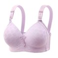 thumbnail image 1 of Yuyuzo WirelessBras for Women V Neck Full Coverage Bralettes Seamless Adjustable Strap Push up Bra, 1 of 3