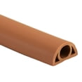 thumbnail image 3 of Heavy Duty Floor Cable Protection Cover Floor Cable Cover Rubber Trunking 1M D20-Light Coffee, 3 of 6