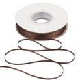 thumbnail image 1 of Joycrosso 1/8 Inch Brown Solid Satin Ribbon, 100 Yards Double Faced Satin for Gift Wrapping Floral Bouquets Wedding Party Decoration, 1 of 7