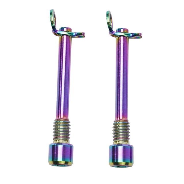 Bicycle Hydraulic Disc Brake Pad Bolt Titanium Alloy Pin rt Caliper Screw