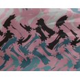thumbnail image 5 of oneOone Georgette Viscose Light Pink Fabric Geometric Sewing Craft Projects Fabric Prints By Yard 42 Inch Wide-5V, 5 of 5