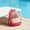Pink, variant on Mesh Beach Storage Bag Large Capacity Drawstring Tote, Lightweight Sand Free Organizer For Shells Toys Towels, Foldable Carry Bag For Outdoor Activities Travel Pool Supplies