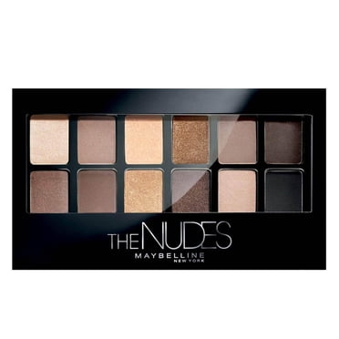 Maybelline New York The Nudes, Expert Wear Palette d'Ombres à Paupières