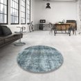 thumbnail image 3 of Ahgly Company Indoor Rectangle Abstract Green Abstract Area Rugs, 8' x 10', 3 of 6