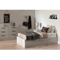 thumbnail image 3 of South Shore Step One Essential Twin Mates Bed with 3 Drawers, in Winter Oak, 3 of 12