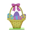 thumbnail image 1 of EGNMCR Easter Decorations For The Home Easter Decor Easter Wooden Crafts Painted Rabbit Chick Tulips Eggs Table Decoration Crafts Ornaments Easter Decorations, 1 of 2