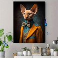 thumbnail image 4 of Qisvanset Geometric Kudu Canvas Print 12x16 Inch Dining Room Art, 4 of 8
