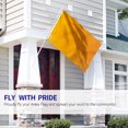 thumbnail image 2 of ANLEY Fly Breeze 3x5 Foot Solid Orange Flag - Plain Orange Flags Polyester, 2 of 6
