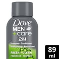 thumbnail image 2 of Dove Men+Care 2-in-1 Shampoo + Conditioner Fresh + Clean, 89 ml, 2 of 7
