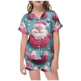 thumbnail image 1 of WEAIXIMIUNG Pajamas For Children Shirt And Pant Matching Set Sleepwear Set With Pockets For Christmas 2-3 Years, 1 of 4