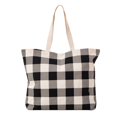 thumbnail image 1 of Multipurpose Canvas Tote Bag , Reusable Grocery Bag with Handles, Reusable Shopping Bag for Groceries, 1 of 6