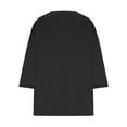 thumbnail image 3 of AherBiu Plus Size T Shirts for Women V Neck Loose Comfy Basic Tees Summer Workout Oversized Tshirt Tops, 3 of 5