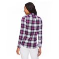 thumbnail image 3 of Penmans Women's Button-Up Plaid Shirt, 3 of 6