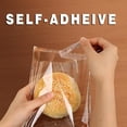 thumbnail image 5 of EcoNesxp Inch Self Adhesive Resealable Cellophane Cookie Bags Clear Self-Sealing Cellophane Bags Transparent 4x6 Individual Candy Bags for Cookie Packaging 200PCS, 5 of 5
