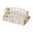 thumbnail image 2 of Elodie Kids Book Rack Sturdy for Quick Book Access Kids Bookshelf for Gifts Bedroom White, 2 of 8