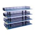 thumbnail image 2 of Ruiboury 1/32 Diorama Car Parking Lot Display Model Home Layout Garage Case Car Decor Blue 4 layers, 2 of 6