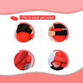 thumbnail image 4 of Noref Micro Mini Microbead Back Cushion Roll Throw Pillow Travel Home Sleep Neck Support Comfortable, travel neck support, back cushion, 4 of 6