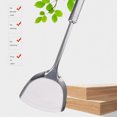 thumbnail image 4 of NUOLUX 7Pcs Kitchen Utensils Set Metal for Cooking Utensils Stainless Steel with Flat Head, 4 of 6