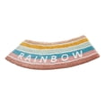 thumbnail image 1 of Curved Shower Mat Washable Foot Rug Household Floor Rug Water Absorbent Bathroom Multicolor, 1 of 9
