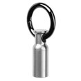 thumbnail image 1 of Tiny Titanium Keychain Pill Holder Case Waterproof Fob Travel Pocket Organizer, 1 of 9