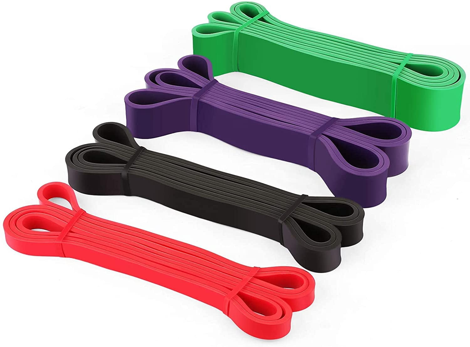 Resistance Bands Fitness Bands, Resistance Bands Set, Premium Chin up Band, Gymnastics Band, Training Bands, Made of Latex for Pull-up Fitness, Strength Training, Pilate, Muscle Building, Yoga