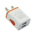 thumbnail image 2 of facefd 2A Quick Charging Dual USB Ports LED Poratble LED USB charging Universal Phone Home Office Charger US Plug, 2 of 10