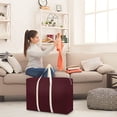 thumbnail image 3 of Travel Storage Bag Moving Bag Large Capacity Non-woven Quilt Bag Portable Duffel Bag Practical, 3 of 4