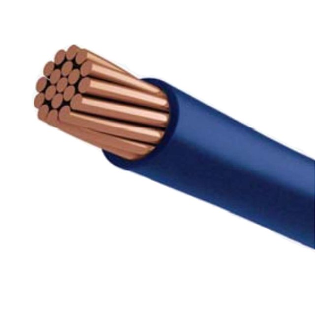 PHAT SATELLITE INTL 300ft Blue Pure Copper Grounding Cable Stranded Wire 10AWG (#10 Gauge) THHN/THWN-2 Fire Retardant PVC insulation Electrical Surge Ground Protection Earth Wire (300 feet, Blue)