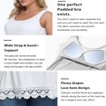 thumbnail image 4 of CHOK Camisoles à Soutien-Gorge Intégré pour Femmes, Bretelles Spaghetti Ajustables, Débardeur Sans Manches, Hauts d'Été, 4 of 6