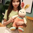 thumbnail image 1 of Ovzne Easter Rabbits Doll Long Eared Rabbits Doll Plushs Toy Holiday Gift Little Rabbits On Clearance, 1 of 6