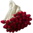 thumbnail image 1 of Crochet Kit for Beginners Beausougon Crochet Blanket Set for Beginners Rose Bouquet Grandma Pattern Learning Crochet, 1 of 2
