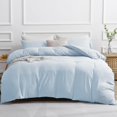 thumbnail image 1 of Duvet Cover Queen -Piece Prewashed Ultra Soft Queen Bedding Set - Features Zipper Closure and Corner Ties Includes Duvet Cover x Pillowcases No Comforter, 1 of 7