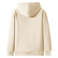 thumbnail image 5 of Sentmoon Chandails à Capuchon Grande Taille en Molleton avec Imprimé Manteaux d'Hiver pour Femmes à Manches Longues Col à Capuche Veste de Planche à Neige Automne et Hiver Doux et Confortable pour la Randonnée et l'Escalade Beige TTG, 5 of 5