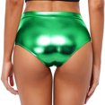 thumbnail image 3 of Women High Waisted Booty Shorts Rave Bottoms Sexy Comfortable Club Dancing Wear, 3 of 6