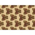thumbnail image 1 of Ahgly Tapis Rectangulaire Lavable en Machine Intérieur Transitionnel Brun Selle, 8 Pieds x 12 Pieds, 1 of 7