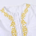 thumbnail image 3 of WEAIXIMIUNG Baby Boy Jacket Set Boys Long Sleeve Robe Suit Ational Teenage Embroidered Robe Suit Arab Children's Wear Out Wear, 3 of 5