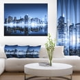 thumbnail image 1 of Night New York City Miroired - Impression sur Toile, 1 of 3