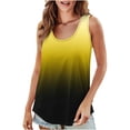 thumbnail image 1 of UPPADA Camisoles d'Été pour Femmes à Imprimé Floral, Col Ras du Cou, Sans Manches, Chemises Décontractées à Ourlet Fluide, Jolis T-Shirts, Chemises Coupe Ample, Hauts Confortables Multicolores, 3TG, 1 of 7