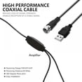 thumbnail image 4 of EIMELI HD Digital Skywire 1280 Miles Ranges Indoor Outdoor TV Antenna With 10 ft Coax Cable, 4 of 6