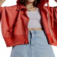 thumbnail image 1 of Women‘s Loose Hoodies Solid Color Long Sleeve Teen Girl Fall Jacket, 1 of 8