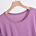 thumbnail image 3 of Womens Capri Pajama Sets Summer Short Sleeve Top With Capri Pants Soft 2 Pajamas, 3 of 6