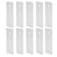 thumbnail image 1 of Plaque de Raccord Plat, 10 Pcs Support de Raccord Plat en Aluminium Plaque de Fixation Droite, Matériel de Fixation, 1 of 8