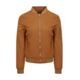 thumbnail image 1 of Veste Matelassée à Manches Longues pour Juniors Gold pour Femmes, Mince, Unie, Automne Hiver, à Fermeture Éclair, 2025, Vêtements, Mode, Coupe Régulière, Concert Country, TP, 1 of 5