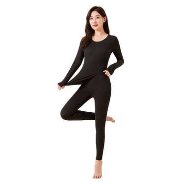 Thermal long Base Layer Winter Underwear for Women Ultra Soft Long Johns Underware Set