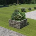 thumbnail image 1 of vidaXL Gabion Lit Surélevé Acier Galvanisé 90x90x50 cm, 1 of 4