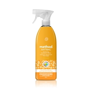 Method Antibacterial Citron Disinfectant Spray, Natural Cleaner, 828 ml