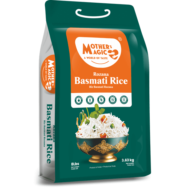 Mother’s Magic Rozana Basmati Rice 8LB