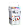 thumbnail image 2 of LSLJS Acrylic Marker for Students Children's Large Capacity Washable Non-permeable Watercolor Pen Art 24 Colors Can Be Stacked Office & Stationery Home Essentials, 2 of 9
