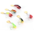 thumbnail image 2 of Metal Mini VIB with Spoon Trout Fishing Lure 9g Sinking Lures Rotating Tail Fishing Tackle, 2 of 14